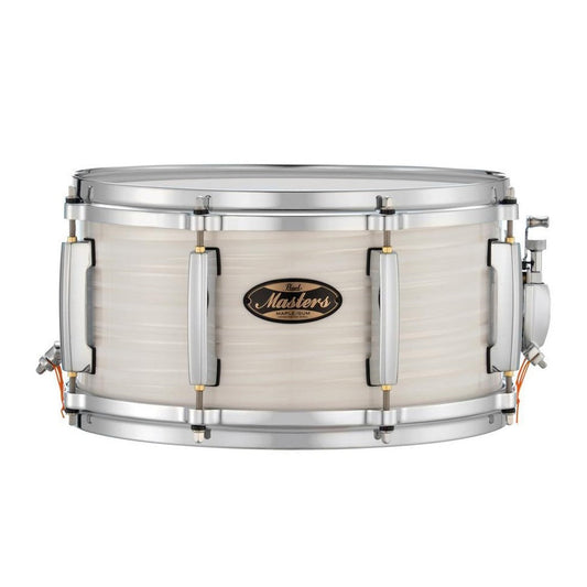 Pearl Masters Maple/Gum Snare Drum 13x6.5 White Ice Swirl