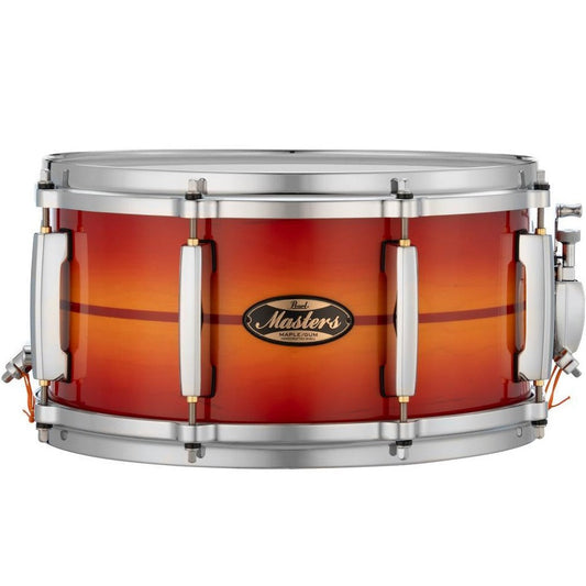 Pearl Masters Maple/Gum Snare Drum 13x6.5 Sunburst Redstripe