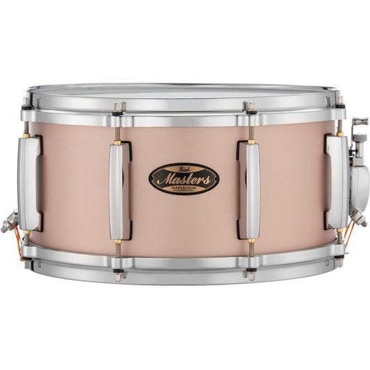 Pearl Masters Maple/Gum Snare Drum 13x6.5 Satin Rose Gold