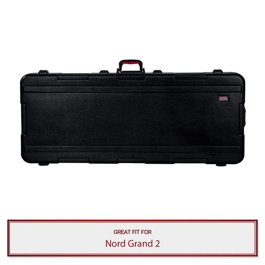 Gator Cases TSA-approved Deep Keyboard Case fits Nord Grand 2 Keyboards