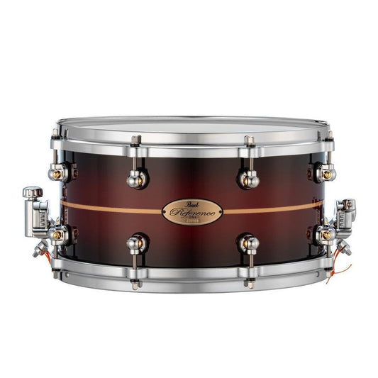Pearl Reference One Snare Drum 13x6.5 Red Burst Stripe