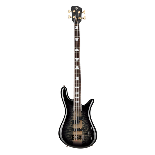 Spector ICON NS-2 Neck-Through Series 4-String Bass Guitar - Black Satin